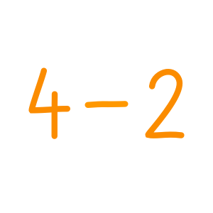 Übungen - Minusaufgaben von 1 bis 5 (1)