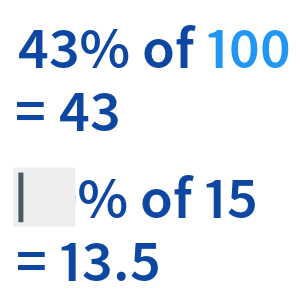 Lessons - Mixed Percent Problems