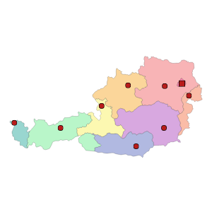 Übungen Österreich Landeshauptstädte