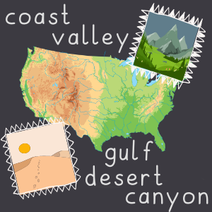 Lessons - Vocabulary Practice — U.S. Geography (1)