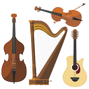 Lessons Strings Family Identify instruments of the string family. lessons strings family
